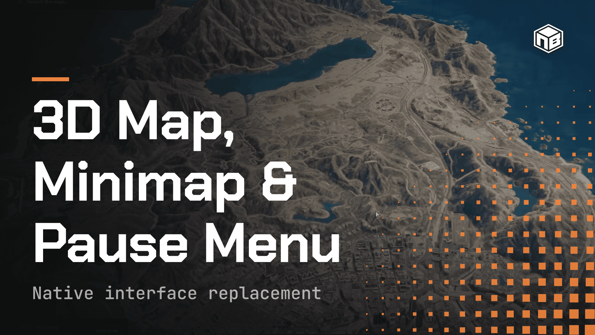3D Map, Minimap & Pause Menu
